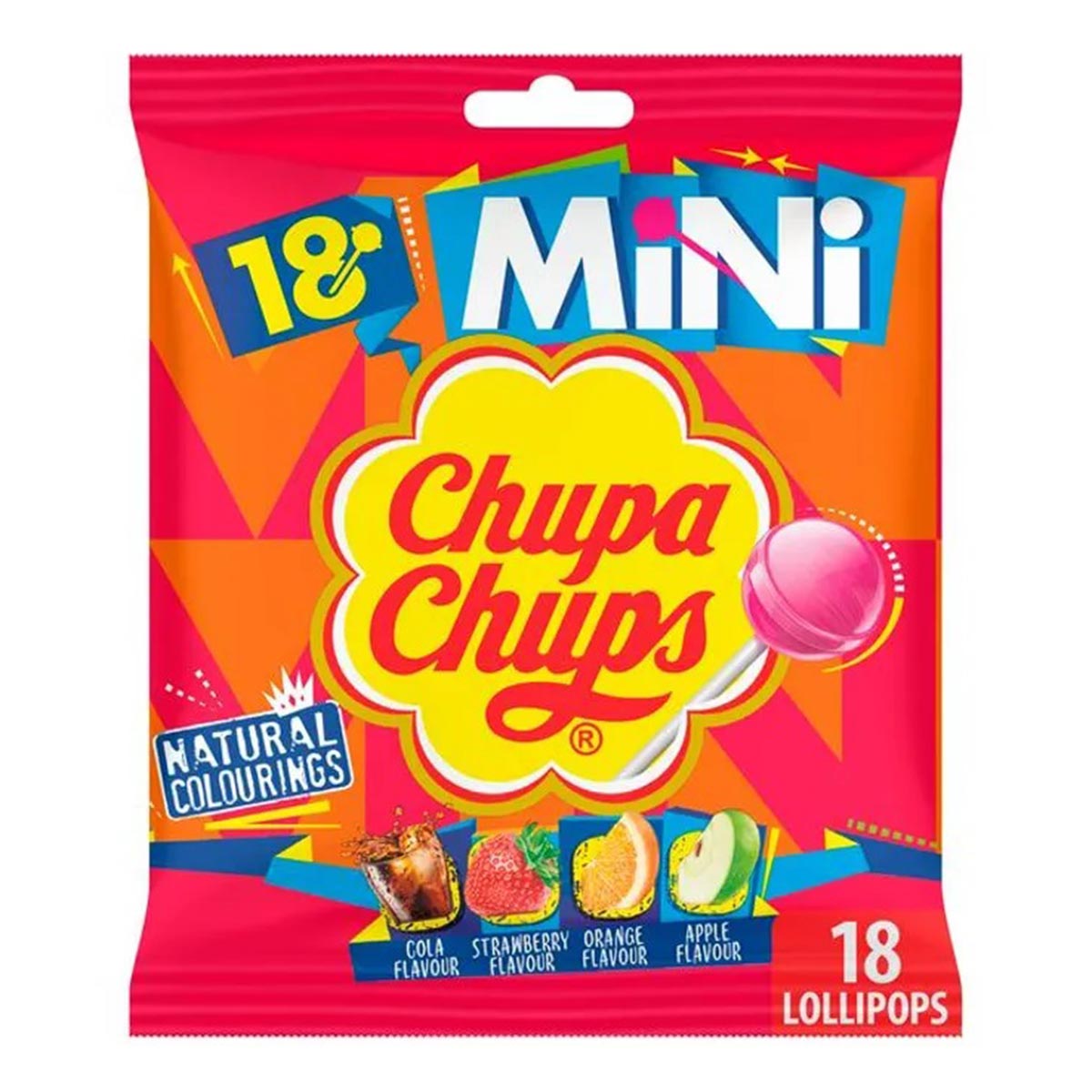 CHUPA CHUPS LOLIPOP 108gm